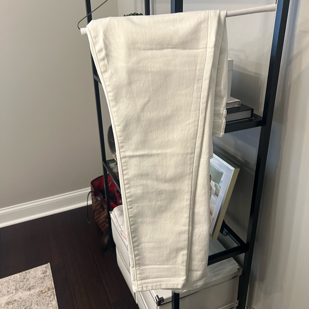 Old Navy Classic White overalls